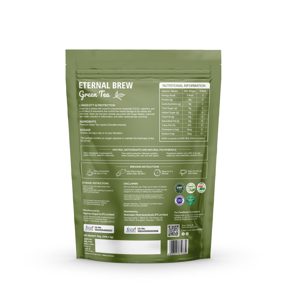 Eternal Brew Green Tea