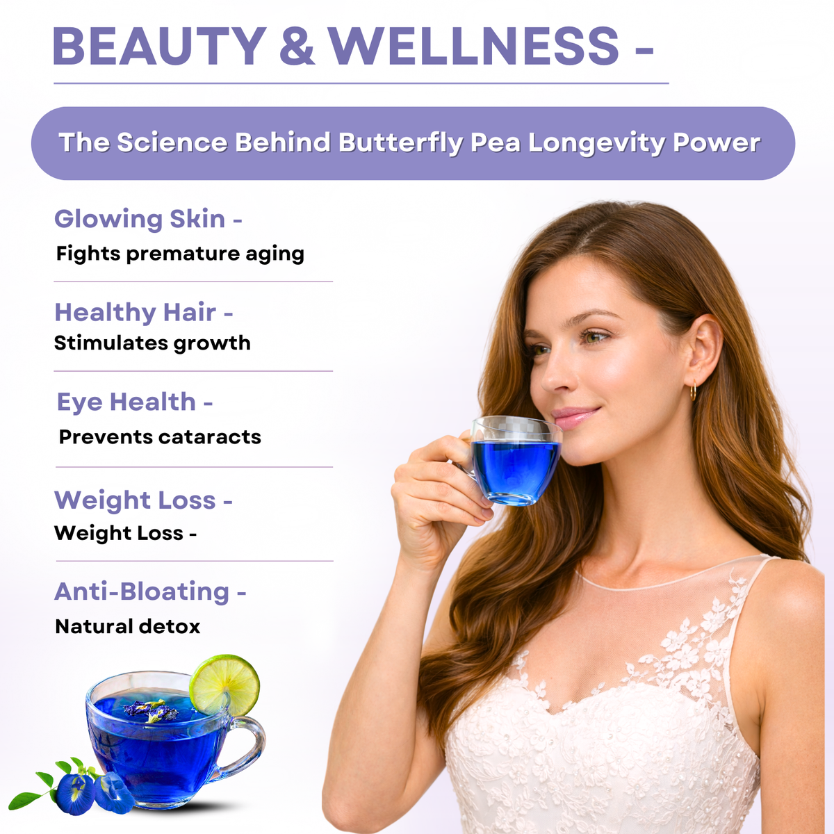 Eternal Brew Butterfly Pea Blue Tea