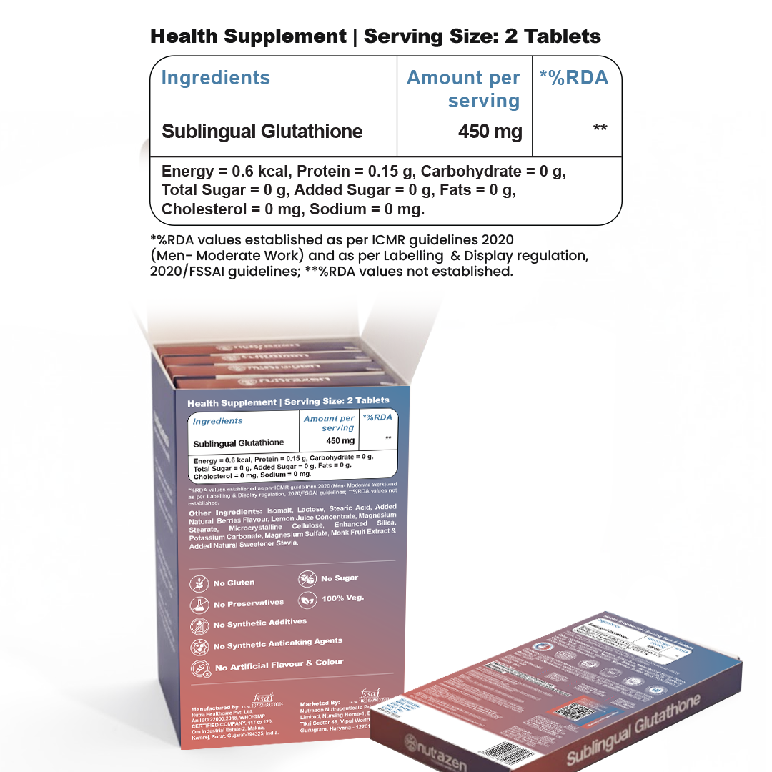 Sublingual Glutathione